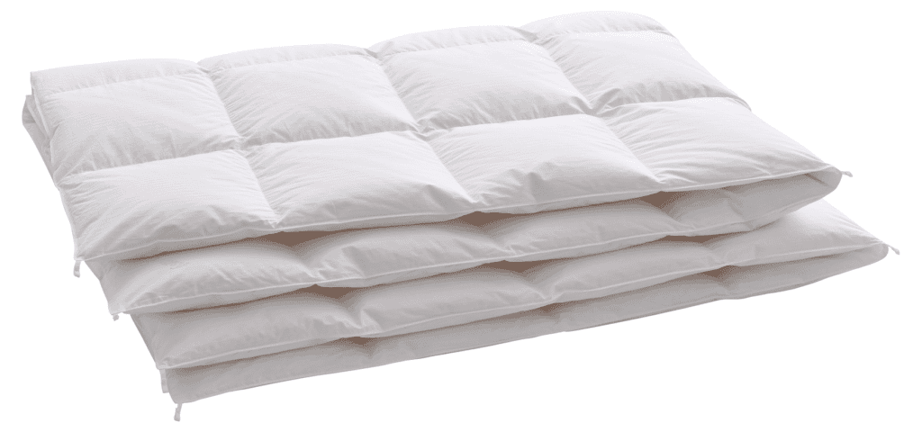 Premium Daunendecke von Dauny mit Klimaregulierung