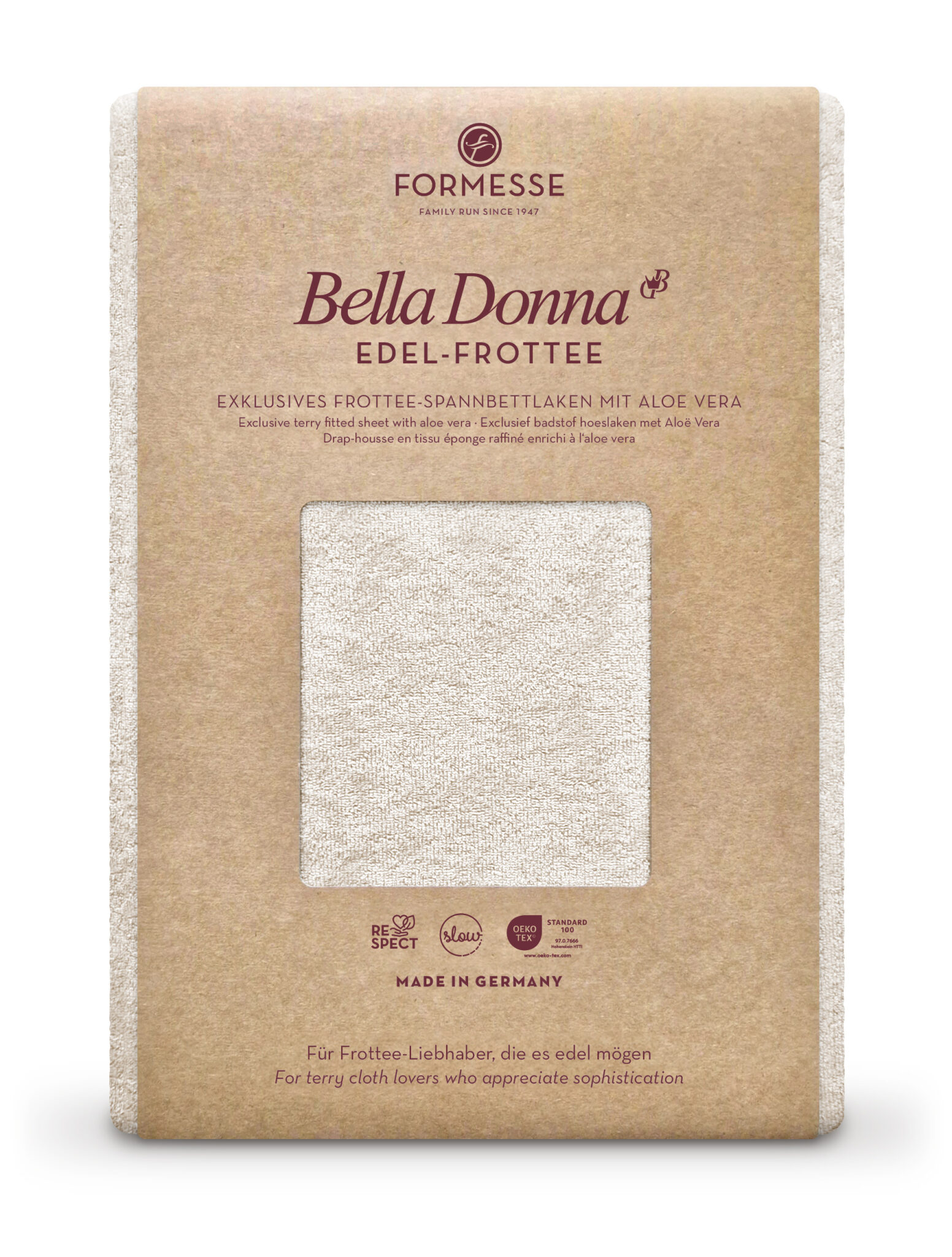 Formesse Bella Donna Spannleintuch Edel-Frottee