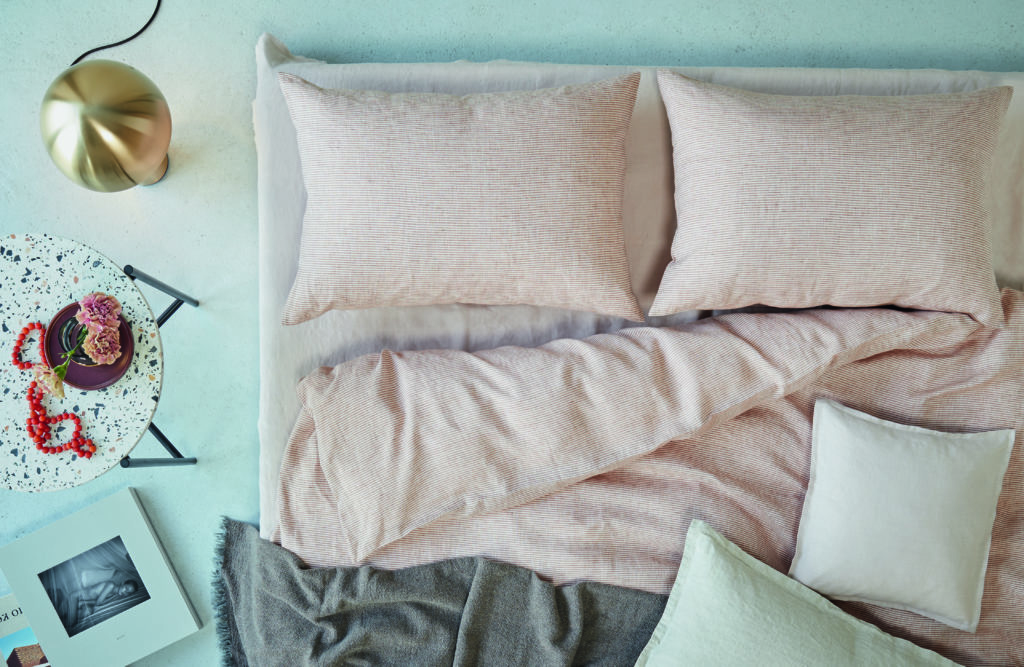 100% Baumwolle Bettwäsche aus stonewashed Perkal von Decode by Luiz