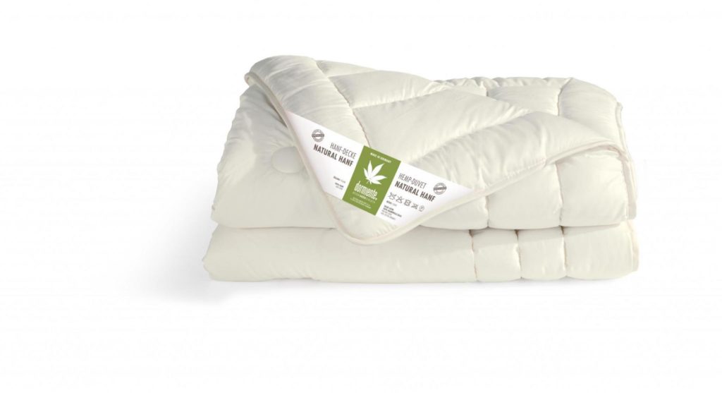 Dormiente Naturfaserdecke aus Hanf, 100% nachhaltig im Daunenspiel Onlineshop