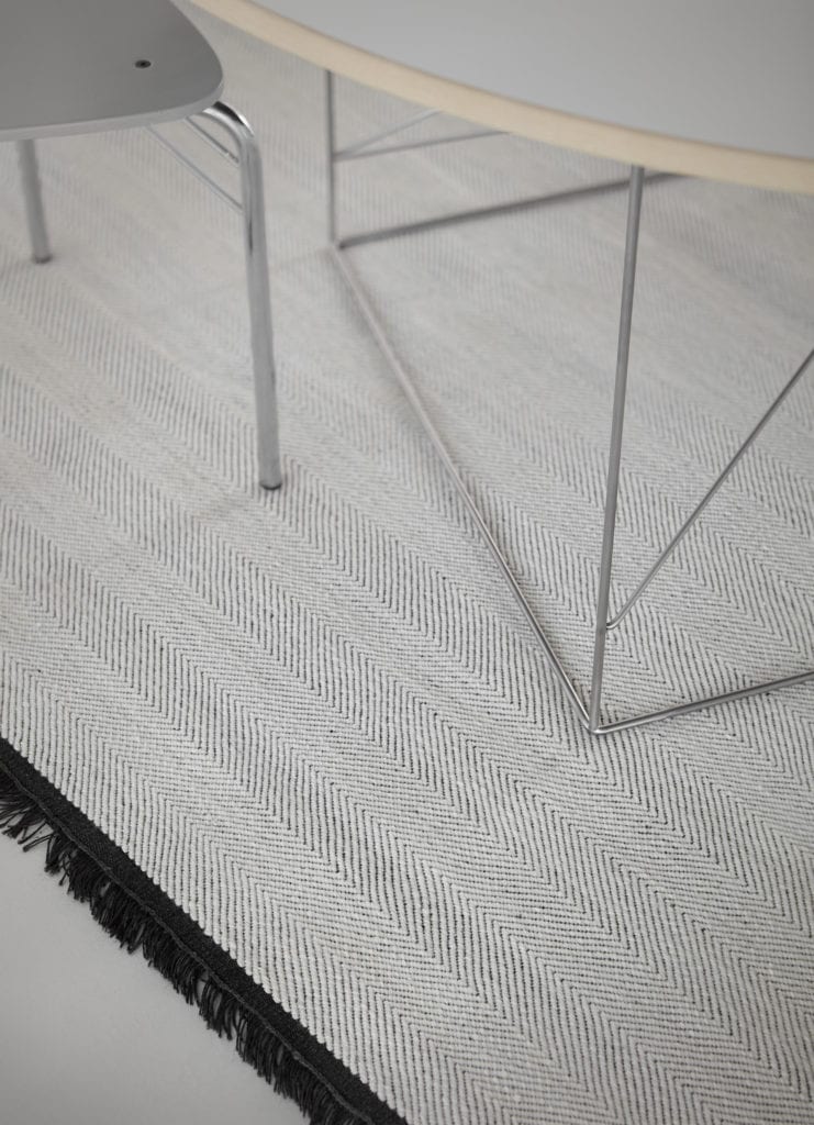 Fablua Living Naturteppich FELICIA aus Wolle, flachgewebt, handwoven im Daunenspiel Onleinshop