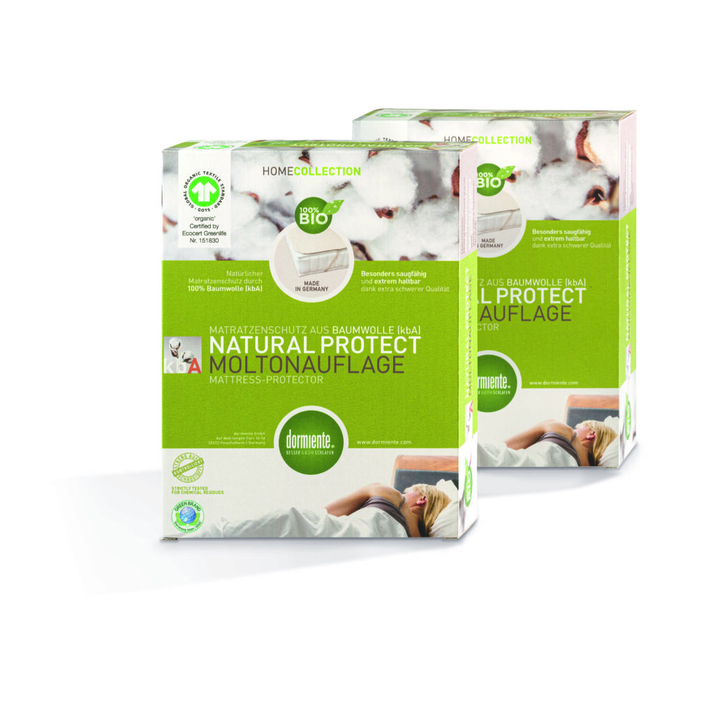 Dormiente Moltonauflage im Onlineshop von Daunenspiel