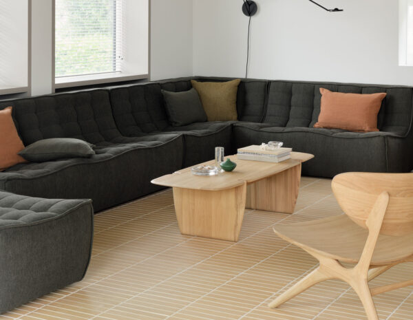 Ethnicraft Sofa Serie 701 in diversen Größen als Lounge kombinierbar im Daunenspiel Online-Shop
